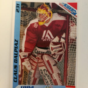 Jääkiekkokortit -94 keräilysarja Claus Dalpiaz (K)