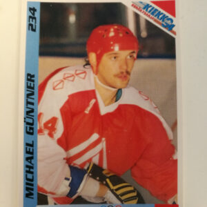 Jääkiekkokortit -94 keräilysarja Michael Guntner (K)