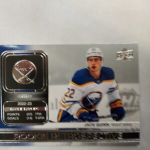 2023-24 UD rookie retrospective Jack Quinn