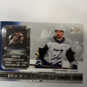 2023-24 UD rookie retrospective Nick Perbix