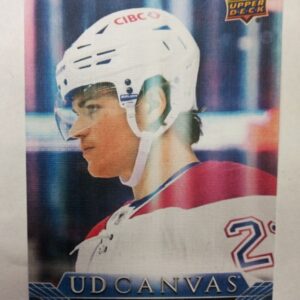 2023-2024 Upper Deck Series 1 Canvas Cole Caufield