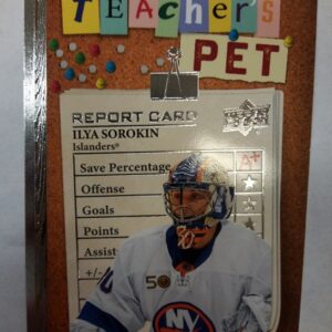 2023-2024 Upper Deck Series 1 Teacher's Pet Ilya Sorokin