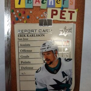 2023-2024 Upper Deck Series 1 Teacher's Pet Erik Karlsson