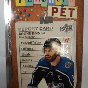 2023-2024 Upper Deck Series 1 Teacher's Pet Boone Jenner