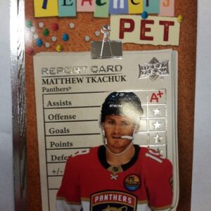 2023-2024 Upper Deck Series 1 Teacher's Pet Matthew Tkachuk