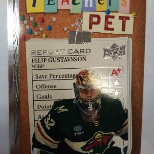 2023-2024 Upper Deck Series 1 Teacher's Pet Filip Gustavsson