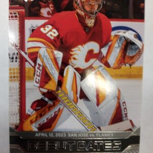 2023-2024 Upper Deck Series 1 Debut Dates Dustin Wolf