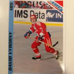 Jääkiekkokortit -94 keräilysarja David Vyborny (K)