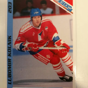 Jääkiekkokortit -94 keräilysarja Lubomir Kolnik (K)