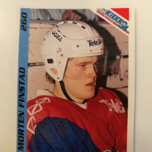 Jääkiekkokortit -94 keräilysarja Morten Finstad (K)