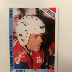 Jääkiekkokortit -94 keräilysarja Arne Billkvam (K)