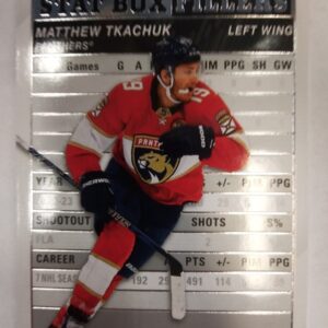 2023-2024 Upper Deck Series 1 Stat Box Fillers Matthew Tkachuk