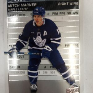 2023-2024 Upper Deck Series 1 Stat Box Fillers Mitch Marner
