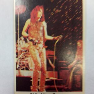 1970 Keräilykortti Alice Cooper