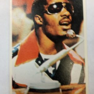 1974-81 Keräilykortti Stevie Wonder