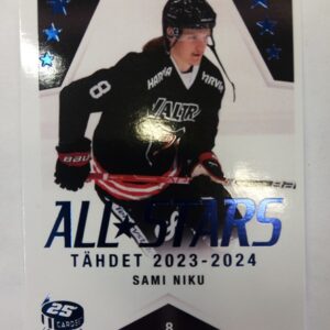 2023-2024 Cardset Liiga All Stars Tähdet Sami Niku