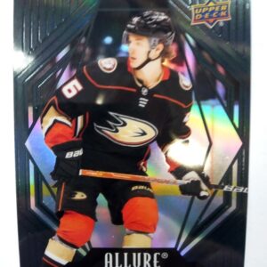 2022-2023 Upper Deck Allure Trevor Zegras Black Rainbow