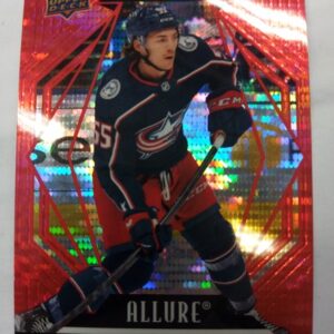 2022-2023 Upper Deck Allure Rookies Carson Meyer Red Rainbow