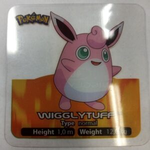 Pokèmon Wiggly Tuff Lamincards