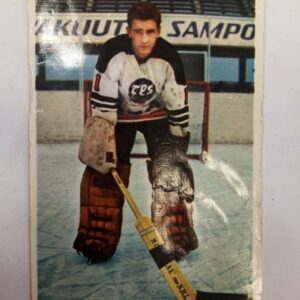 1965 Jenkki Hellas Purukumikuva Jääkiekkosarja Lasse Kiili