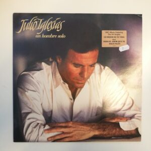 LP 1987 Julio Iglesias - Un hombre solo (K)