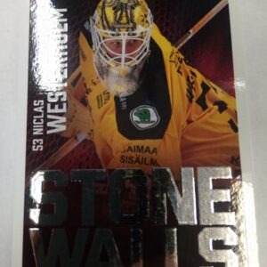 2021-2022 Cardset SM-Liiga Stone Walls Niclas Westerholm