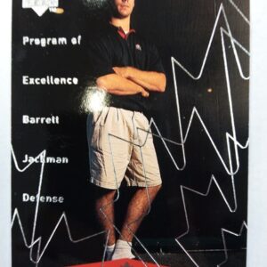 1999 Upper Deck Program of Excellence Barrett Jackman