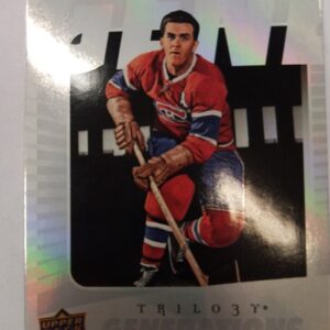 2023-24 UD Trilogy Generations Maurice Richard