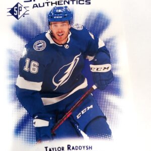 2021-22 SP Rookie Authetics Taylor Raddysh