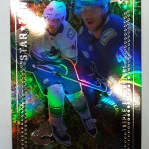 2023-24 UD series 1 star zone Elias Pettersson