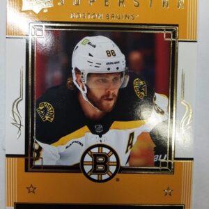 2023-24 UD Superstar Honor Roll David Pastrnak
