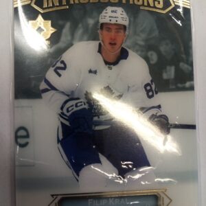 2022-2023 Upper Deck Ultimate Collection Introductions Filip Kral