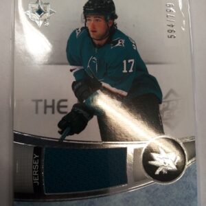 2022-2023 Upper Deck Ultimate Collection Rookies Jersey Thomas Bordeleau /799