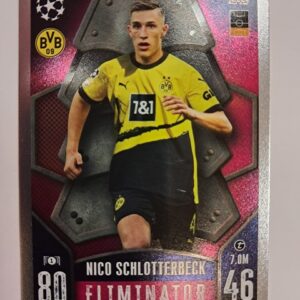 2023-24 Topps Match AttaX Eliminator Nico Schlotterbeck