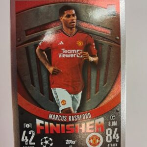 2023-24 Topps Match AttaX Finisher Marcus Rashford