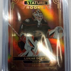 2022-2023 Upper Deck Stature Rookie Lukas Dostal /45