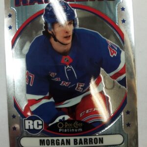 2021-2022 O-Pee-Chee Platinum RC Morgan Barron