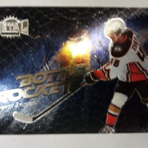2022-2023 Skybox Metal Universe Bottle Rockets Trevor Zegras