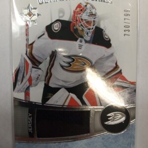 2022-2023 Upper Deck Ultimate Collection Rookies Jersey Lukas Dostal /799