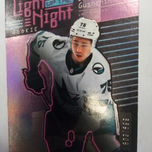 2023-2024 Upper Deck Synergy Light Up the Night Rookie Danil Gushcin /699