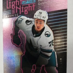 2023-24 UD Synergy Light up the Night Rookie Danil Guschin
