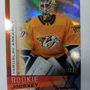2023-24 UD Synergy Rookie Journey Yaroslav Askarov