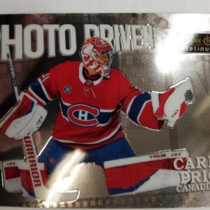 2022-23 O-Pee-Chee Platinum Photo Driven Carey Price