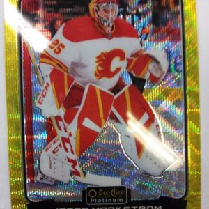 2022-23 O-Pee-Chee Platinum Jacob Markstrom Neon Yellow Surge