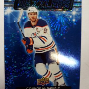 2023-2024 Upper Deck Series 2 Blue Dazzlers Connor McDavid
