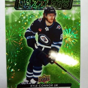 2023-2024 Upper Deck Series 2 Green Dazzlers Kyle Connor