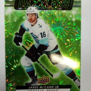 2023-2024 Upper Deck Series 2 Green Dazzlers Jared McCann
