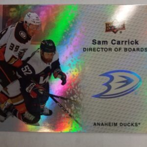 2023-24 Upper Deck Series 2 Director of Boards Sam Carrick