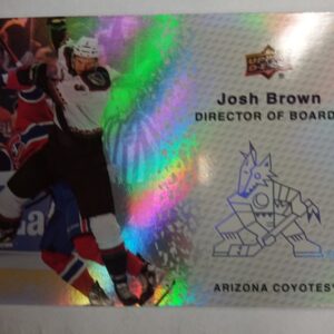 2023-24 Upper Deck Series 2 Director of Boards Josh Brown