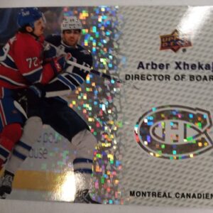 2023-24 Upper Deck Series 2 Director of Boards Arber Xhekaj